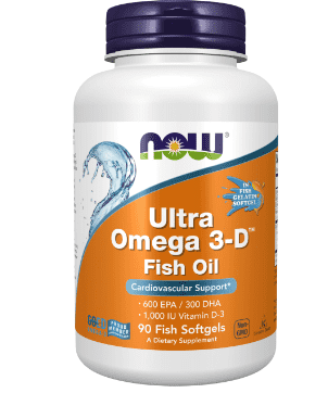 NOW Ultra Omega-3 Fish Softgels